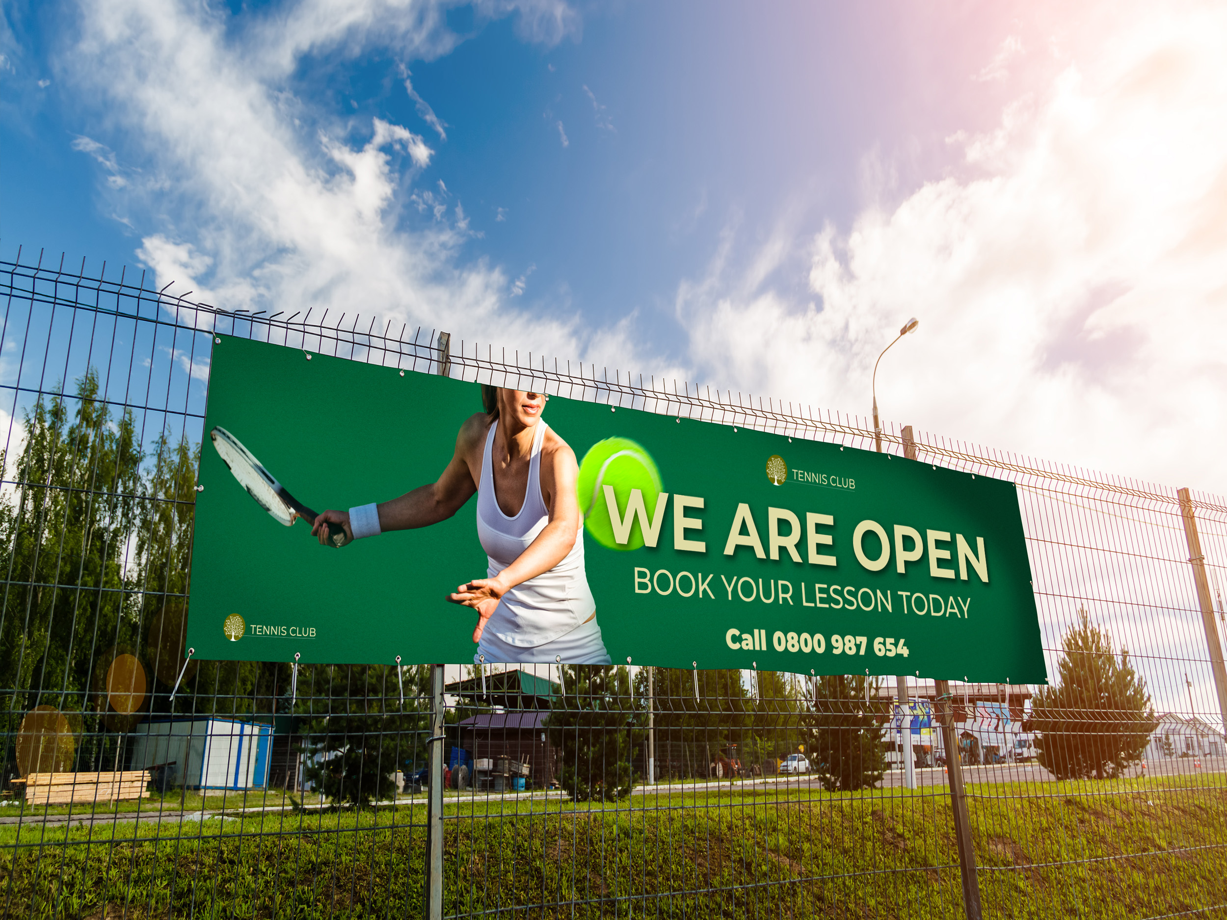 SPECIAL OFFER Outdoor Banner 3m x 1m